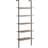 vidaXL Ladder Dark Brown/Black Stigehylde 185cm