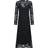 Neo Noir Mary Lace Dress - Black