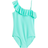 H&M One Shoulder Swimsuit - Turquoise (1024745006)