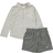 Nike Infant Pacer 1/4 Zip Top/Shorts Set - Grey