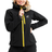 RevolutionRace Hiball Jacket Women - Black/Yellow