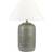 Beliani Mussel Grey/White Bordlampe 47cm