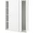 Ikea PAX / HASVIK White Garderobeskab 150x201cm