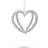 Rosendahl Heart Mother's Day 2021 Silver Juletræspynt 7cm