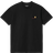 Carhartt S/S American Script T-shirt - Black