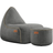 SACKit Cobana Lounge Grey Chair & Pouf Sækkestol 2stk