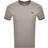 Fred Perry Twin Tipped T-shirt - Warm Grey/Carrington Brick