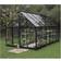 Halls Greenhouses Outrium 9.9m² with Base Aluminium Glas