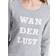 Only Printed Sweatshirt - Grey/Light Grey Melange