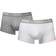 Puma Boxer Shorts 2-pack - White/Grey Melange