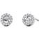 Michael Kors Premium Earrings - Silver/Transparent