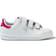 adidas Kid's Stan Smith Strap - Cloud White/Cloud White/Bold Pink