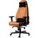 Noblechairs Icon Real Leather Gaming Stol - Sort/Cognac