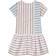 Livly Sandy Dress - Pink/Blue Block Candy Stripes (433001)