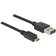 DeLock Reversible Easy-USB USB A-USB Micro-B 2.0 3m