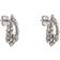 Lily and Rose Petite Alice Earrings - Silver/Transparent