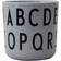 Design Letters Eat & Learn ABC Cup
