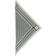 Lala Berlin Tørklæde Triangle Trinity Classic Scarf M - Flanella Light Gray