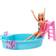 Barbie Blonde Doll Pool Playset with Slide & Accessories