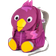Affenzahn Bibi Bird Large - Purple/Pink