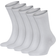 Frank Dandy Bamboo Solid Crew Socks 5-pack - White