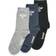 Hummel Sutton Socks 3-pack - Black/Grey Melange/Blue Nights (207550-2049)