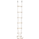 vidaXL Rope Ladder 8 Step