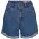 Vero Moda High Waisted Shorts - Blue/Medium Blue Denim
