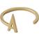 Design Letters Ring A-Z - Gold
