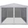 vidaXL Party Tent with 4 Mesh Sidewalls 3x3 m