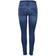 Only Blush Mid Ankle Skinny Fit Jeans - Blue/Medium Blue Denim