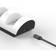 Goobay PS5 Dual Controller Charge Dock - White
