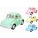 Magni VW Classical Beetle Pastel 1967 Pull Back 4 Assorted
