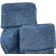 Minymo Baby Rib Sock 2-pack - Blue Melange (5068-705)
