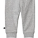 Minymo Basic Sweatpants 2-pack - Sort/Gråmeleret (3936-193)