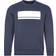 HUGO BOSS Slim-Fit Sweatshirt In Interlock Fabric With Block Logo - Dark Blue