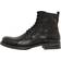 Jack & Jones Leather Stitched Boots M - Black/Anthracite
