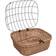 vidaXL Bicycle Basket with Cover 50cm