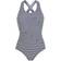Abecita Brighton Racer Back Swimsuit - Navy Blue/White