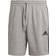 adidas Essentials French Terry 3-Stripes Shorts Men - Medium Grey Heather/Black