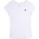 Polo Ralph Lauren Girls Polo Player Logo T-Shirt - White