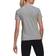 adidas Women's Loungewear Essentials Slim 3-Stripes T-shirt - Medium Grey Heather/White