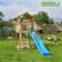 Nordic Play Playtower Complete Jungle Gym Chalet 2.1 including Slide