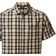 Craghoppers Jose Short Sleeved Shirt - Steel Blue Check