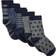 Minymo Socks 5-pack - Dark Grey Melange (5079-131)