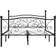 vidaXL Bed Frame with Slatted Base 105cm Sengeramme 120x200cm