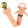 Elodie Details Pacifier Clip Amber Apricot
