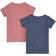 Minymo Basic T-shirt 2-pack - Mesa Rose (3933 585)