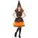Widmann Pumpkin Witch Dress with Hat