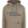 Black Diamond Stacked Logo Hoodie - Walnut Heather